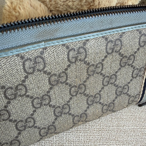 Gucci GG Canvas Zippy Wallet with COA - Picture 10 of 16